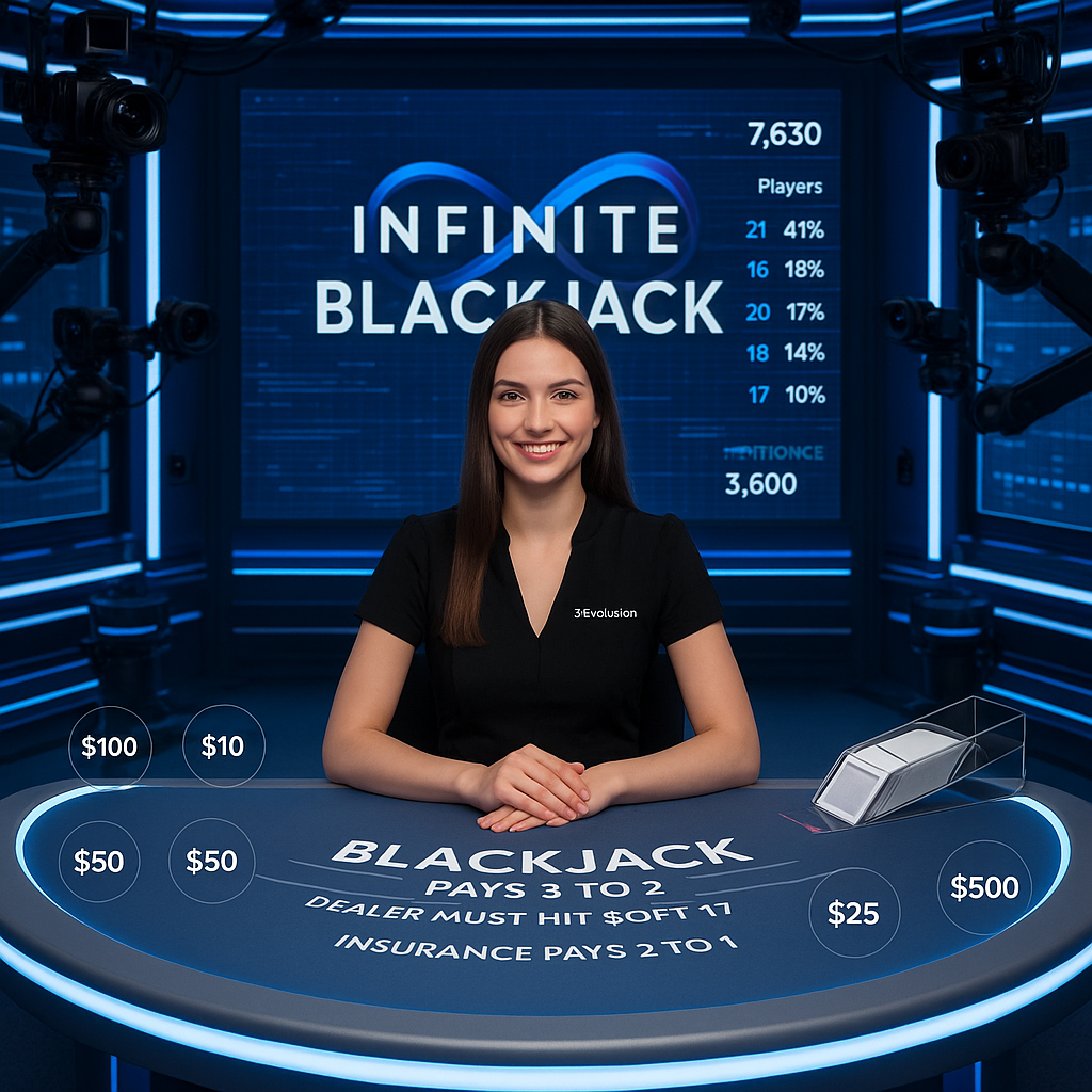 MagicalSpin - Live Blackjack - Croupiers en Direct