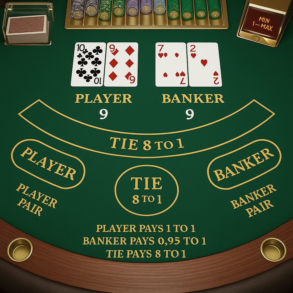 MagicalSpin - Baccarat Game - Élégance Française