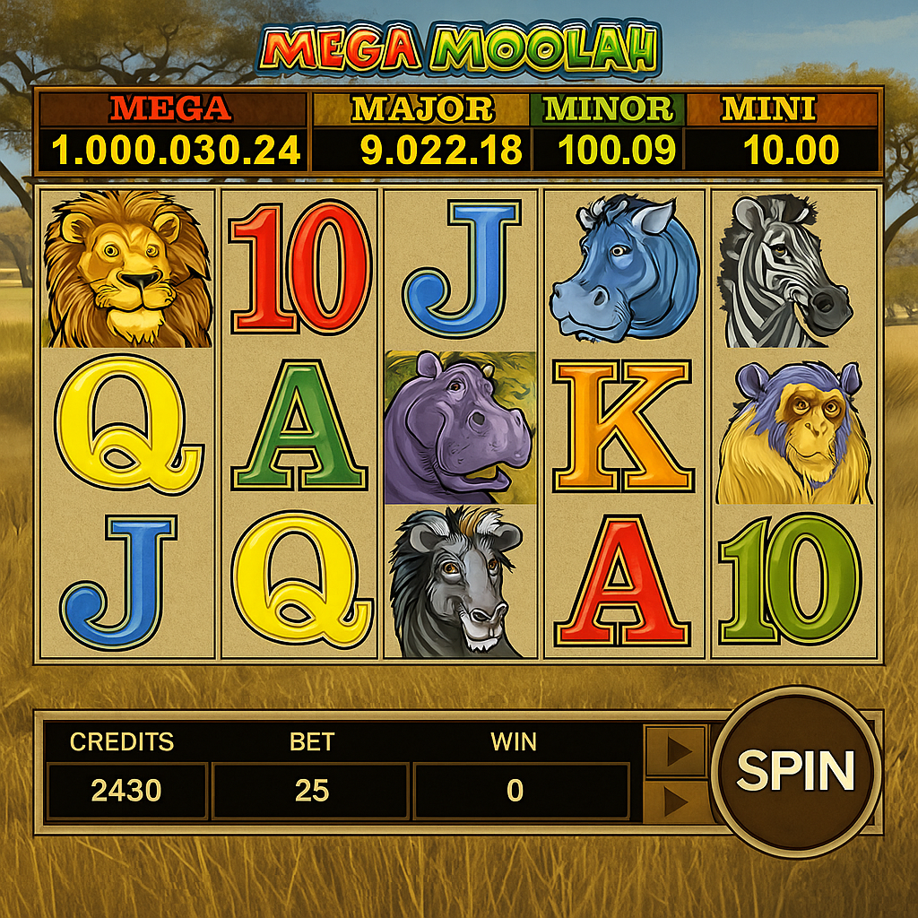 MagicalSpin - Mega Moolah Slot Game - Play Now