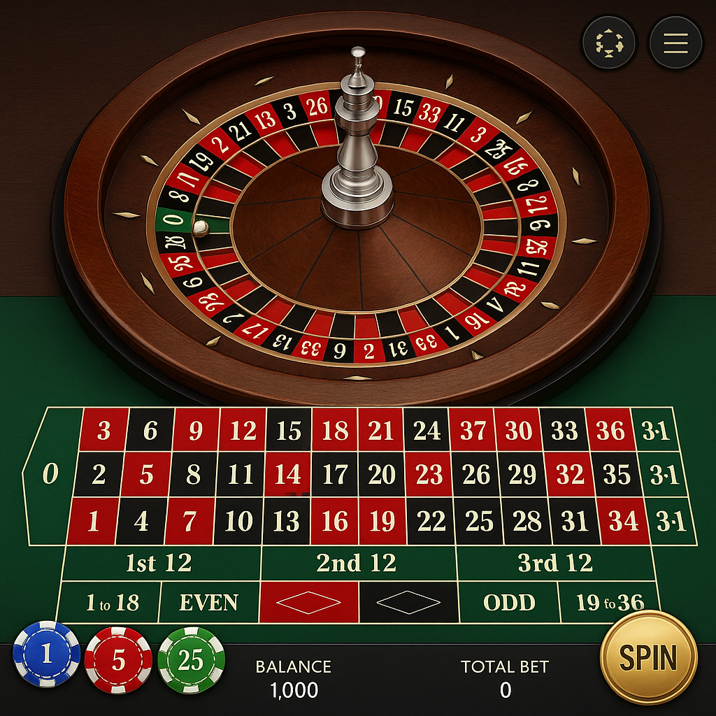 MagicalSpin - Roulette Européenne - Casino Français